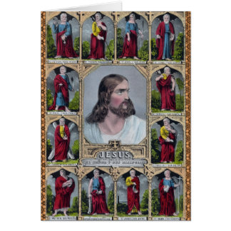 Jesús y los 12 apóstoles