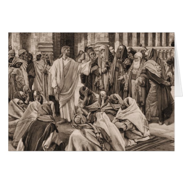 Jesús y los Pharisees (Anverso (Horizontal))