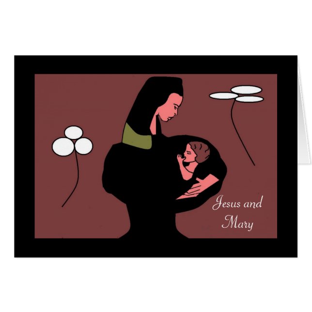 Jesús y María (Anverso (Horizontal))