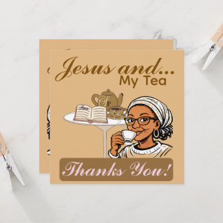 Jesús y mi té Papelería