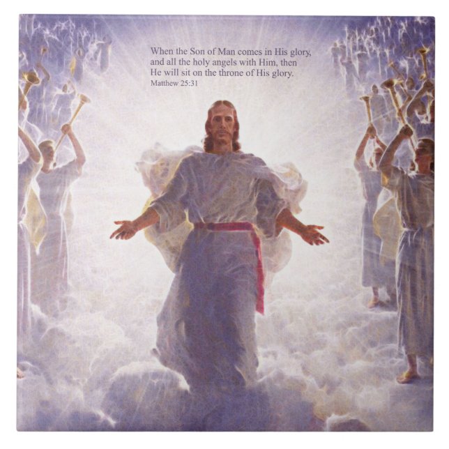 Jesús y sus tejas de los ángeles 1 (Frente)