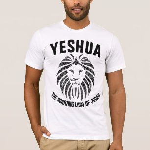 JESÚS YESHUA, EL ROARTE LÓN DE Camisetas DE JUDAH