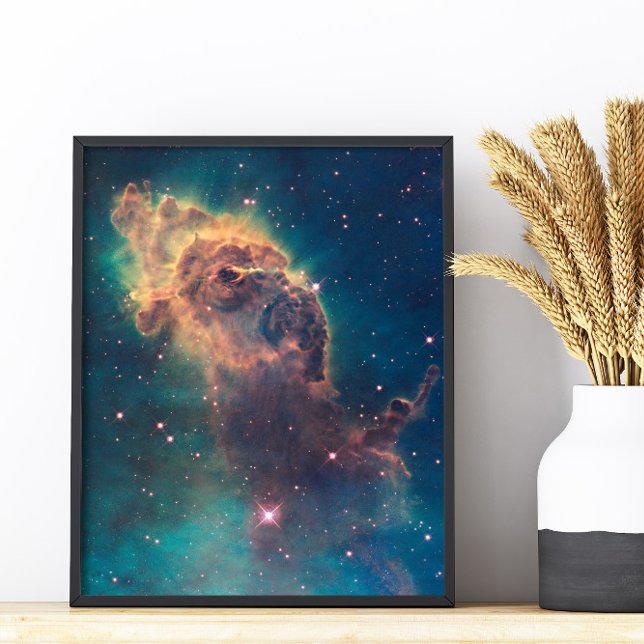 Jet estelar en la impresión de nebulosa de Carina (Jet in Carina Print)
