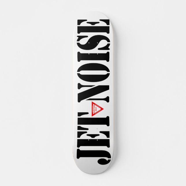 JET NOISE Wood Skateboard (Anverso )