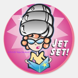 ¡JET SET! Pegatina StyleStickers™