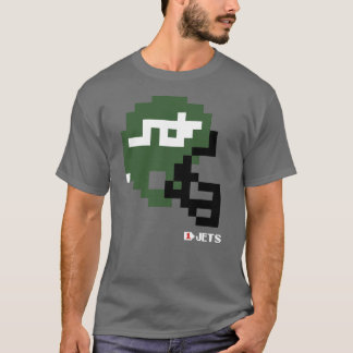 Jets 90s Tecmo Bowl Casco camiseta