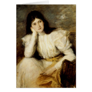 Jeune Fille Reveuse, retrato de Berthi Capel