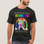 Jewnicorn Ugly Hanukkah Sweater Dabbing Unicorn Ch<br><div class="desc">Suéter Dabbing Unicorn Chanukah.</div>