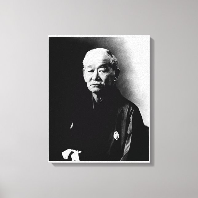 Jigoro Kano Lienzo envuelto (Anverso)