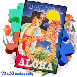 JIGSAW PUZZLE 20x30 - Afiche de viaje de la vieja 