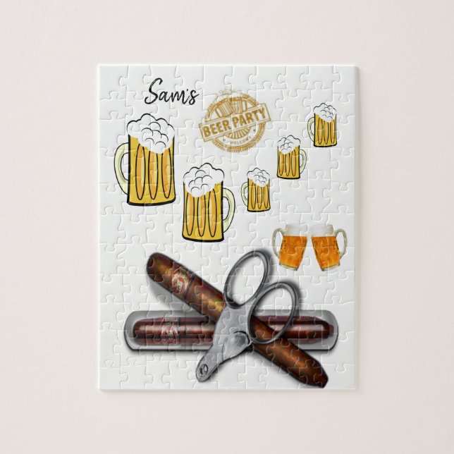 Jigsaw Puzzle Beer Fiesta (Vertical)