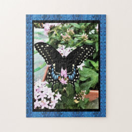 JIgsaw Puzzle Black Swallowtail