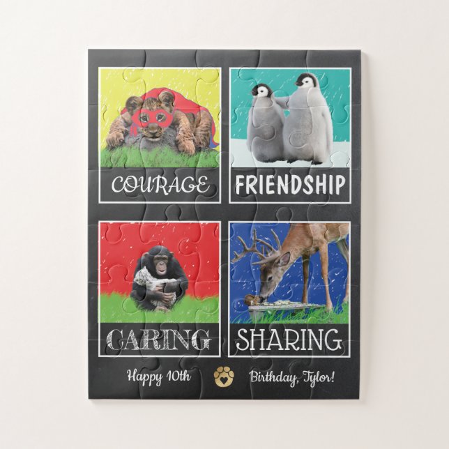 Jigsaw Puzzle de animadores amigos (Vertical)