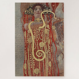 JIGSAW PUZZLE : GUSTAV KLIMT : HIGIA : 1907