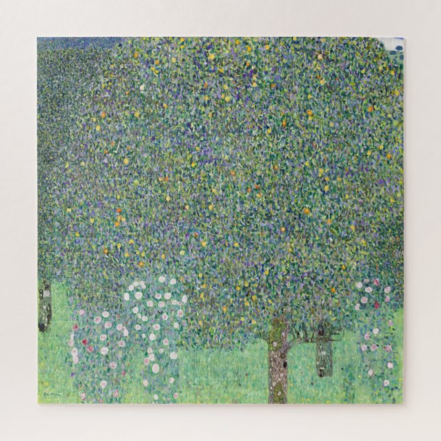 JIGSAW PUZZLE : GUSTAV KLIMT : ROSEBUSHES (Vertical)