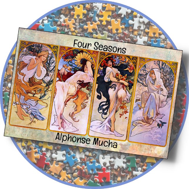 JIGSAW PUZZLE - Las "cuatro estaciones" de Alphons (Subido por el creador)