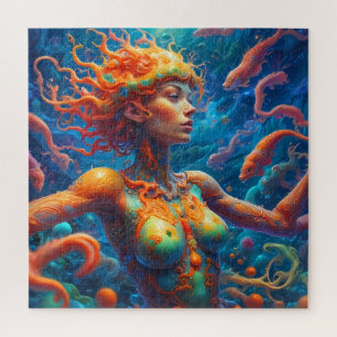 Jigsaw Puzzle Mermaid Fantasy