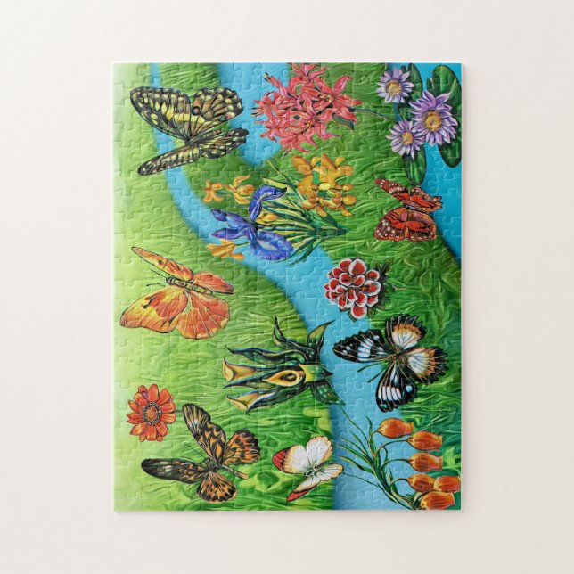 Jigsaw Puzzle niños en el tablero cumpleaños Chris (Vertical)