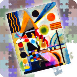 JIGSAW PUZZLE - "Swinging" - Wassily Kandinsky