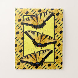 Jigsaw Puzzle Tiger Swallowtail Butflies