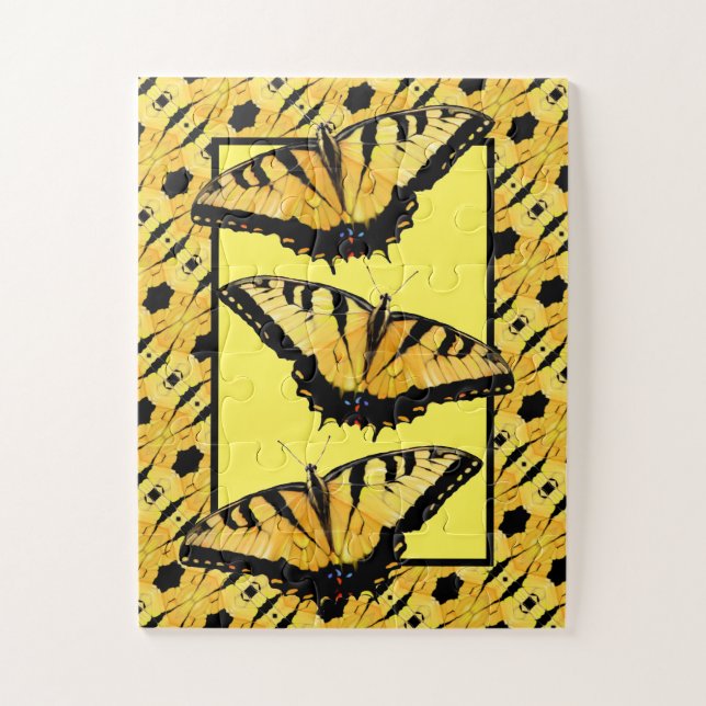 Jigsaw Puzzle Tiger Swallowtail Butflies (Vertical)