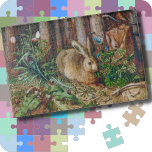 JIGSAW PUZZLE - Una liebre en el bosque - 20" x 30<br><div class="desc">Este rompecabezas presenta una imagen de una pintura del siglo XVI titulada "A Hare in the Forest" (1585) de Hans Hoffmann. Se muestra aquí en tamaño de 20 pulgadas por 30 pulgadas con 1014 piezas. Disponible en varios tamaños más pequeños con menos piezas. Personalice con texto personalizado en su elección...</div>