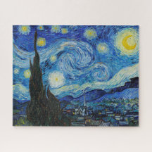 JIGSAW PUZZLE : Vincent Van Gogh : NOCHE DE TORNO