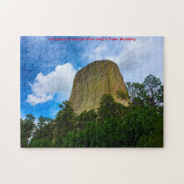 Jigsaws Devils Tower Wyoming USA. Rompecabezas