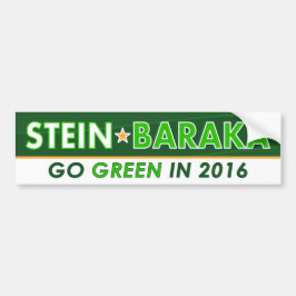 Jill Stein/Baraka - pegatina para el parachoques