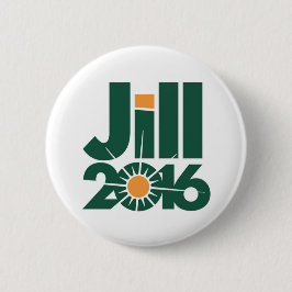 Jill Stein para el presidente 2016 botón