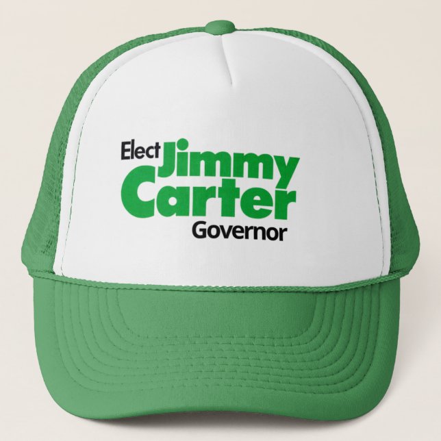 Jimmy Carter, estilo retro, para el sombrero camio (Anverso)