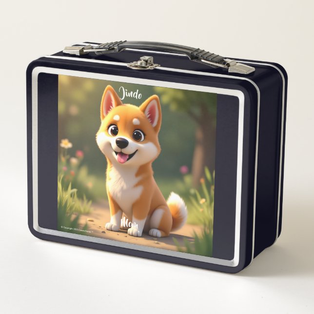 Jindo Metalizado Lunchbox (Anverso)