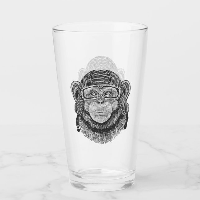 Jinete de la motocicleta del chimpancé (Anverso)