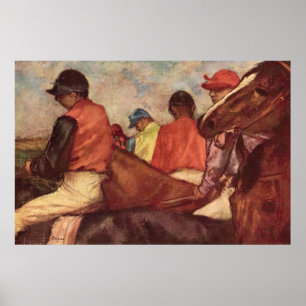 Jinetes de Edgar Degas, arte de Carreras de caball