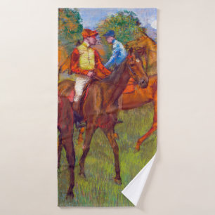 Jinetes y caballos de raza, Edgar Degas
