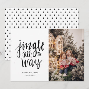 Jingle All Way Divertido tarjeta de vacaciones