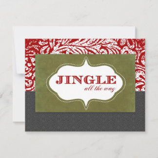 Jingle All Way Invitaciones