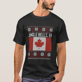 Jingle Bells eh Curioso suéter canadiense