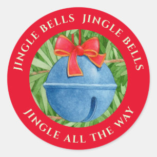 JINGLE BELLS Grandes Pegatinas redondos III