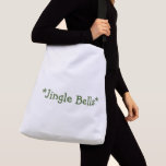 Jingle Bells Printed Crear añadir tus bolsos de te<br><div class="desc">Jingle Bells Printed Cree añada tu bolso de texto Crossbody Bag. Una "bolsa cruzada de todo sobre la impresión" se refiere normalmente a un estilo de bolso de cuerpo cruzado. El bolso está diseñado para ser utilizado en todo el cuerpo, normalmente con una correa ajustable que permite una transportación cómoda...</div>