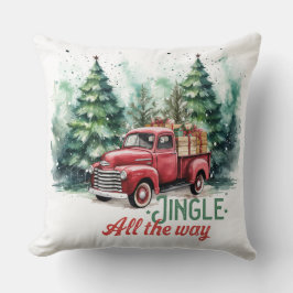 Jingle hasta el Cojín decorativo