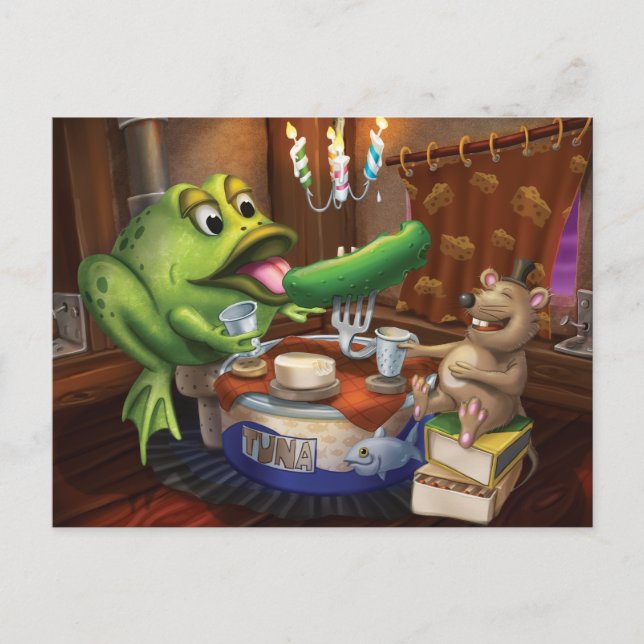 Jingle Jingle Little Gnome Mejor tarjeta de postal (Anverso)