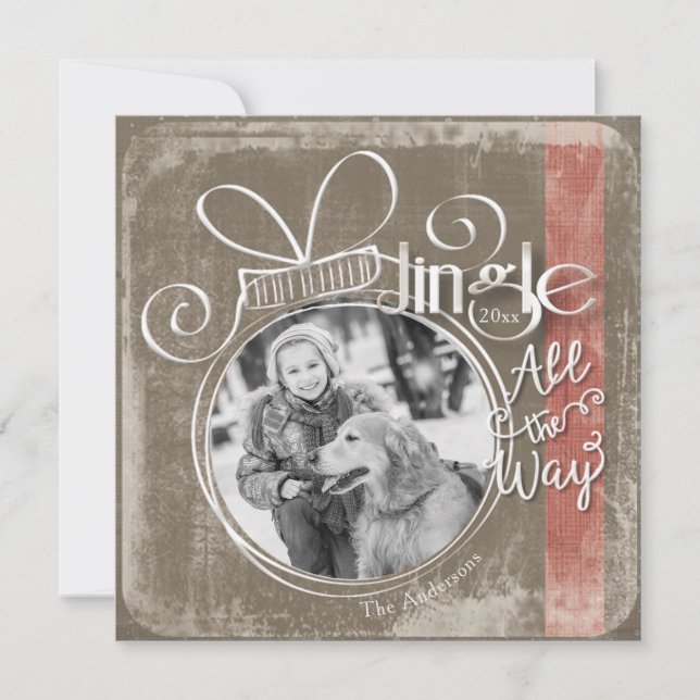 Jingle todo el camino, foto única y año (Anverso)