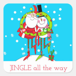 Jingle todos los pegatinas