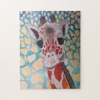 Jirafa del rompecabezas