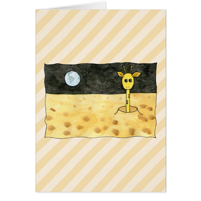 Jirafa en la luna (Frente)