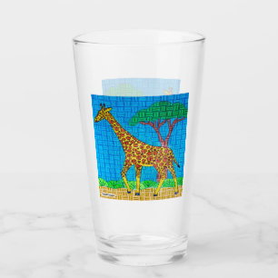 Jirafa - Taza de Vidrio