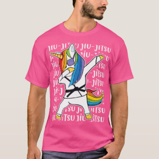 Jiu Jitsu Dabbing Unicorn Shirt - Camisetas de Jiu