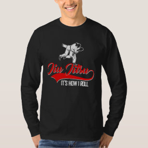 Jiu Jitsu Es Cómo Rueda Camiseta BJJ Grappling MMA