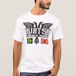 JiuJitsu el Brasil - camisa de Japón